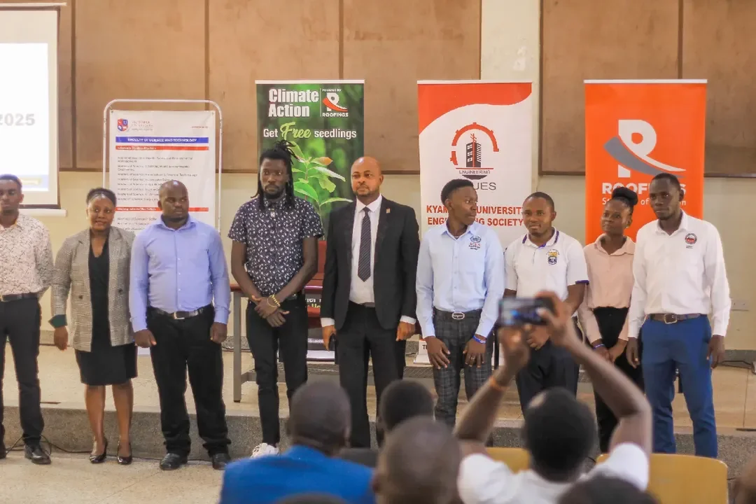 Group Photograph - Pre-World Engineering Day, Kyambogo University Engineering Society