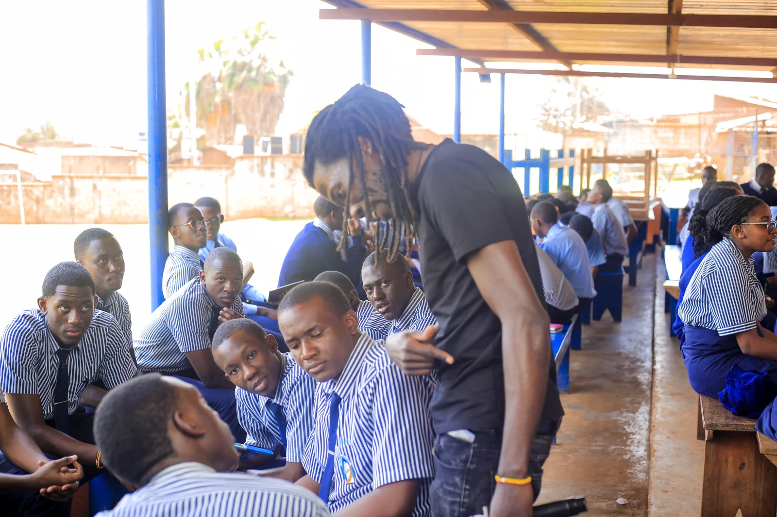 Group Engagement Session with Senior 5 class - Well-being, Drugs and Relationships, Greenhill Academy