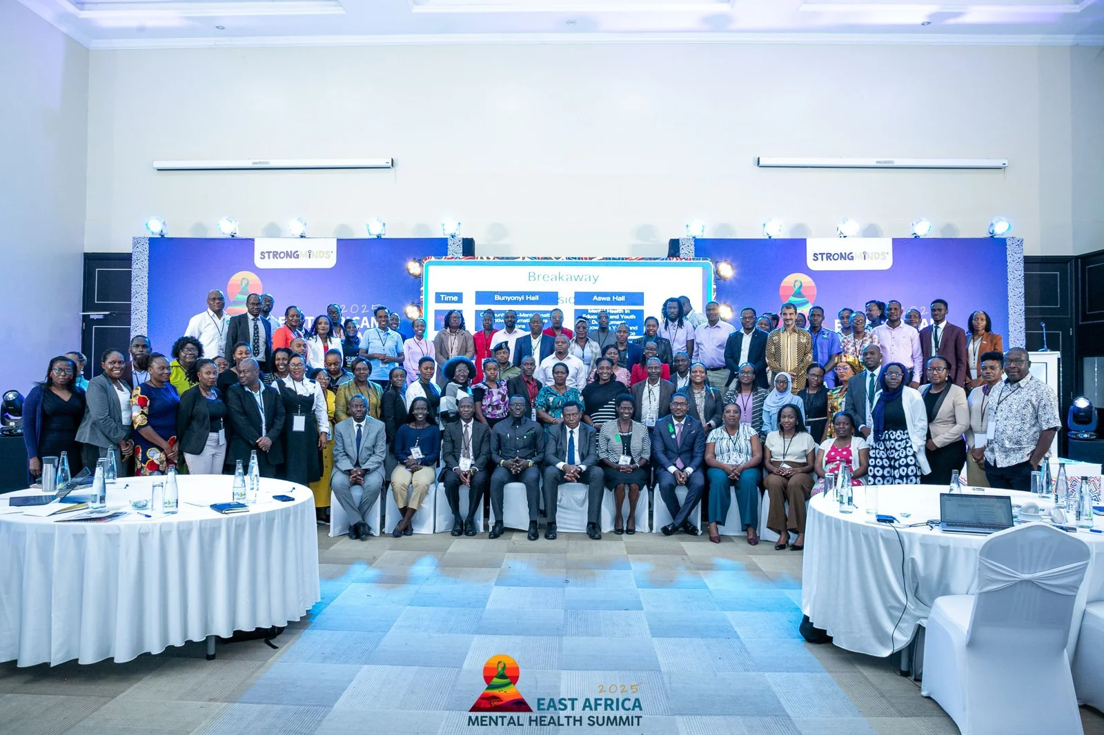 Group Photo - 1st East African Mental Health Summit by StrongMinds and Ministry of Health