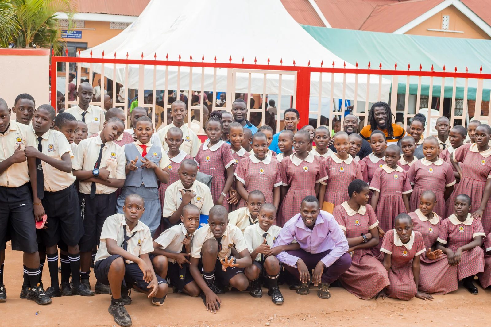 Group Photograph at Shiperoy Nursery and Primary School