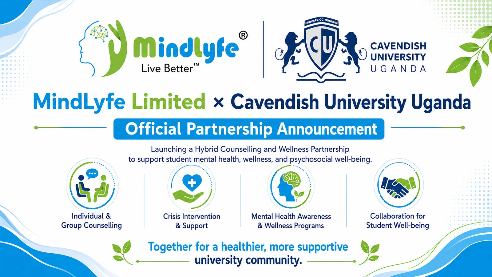 MindLyfe x Cavendish University Uganda - Official Partnership