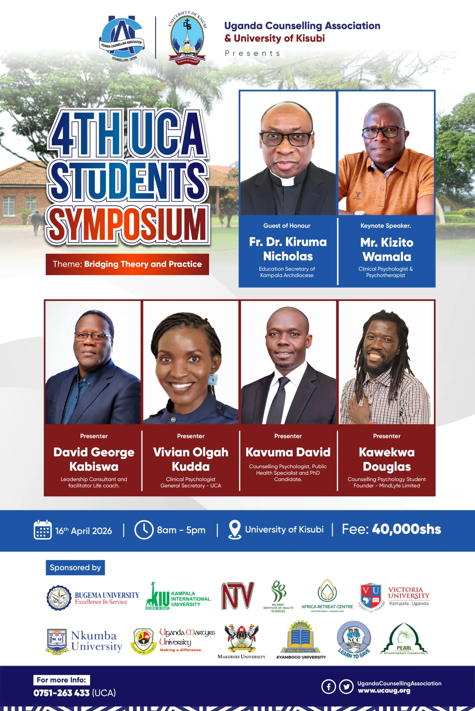 UCA Symposium - MindLyfe Participation